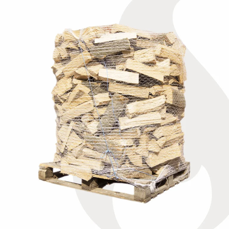 Buchen Brennholz rindenfrei 25cm, auf Palette im Netz, ca. 1,6 srm / 1rm, 500 kg